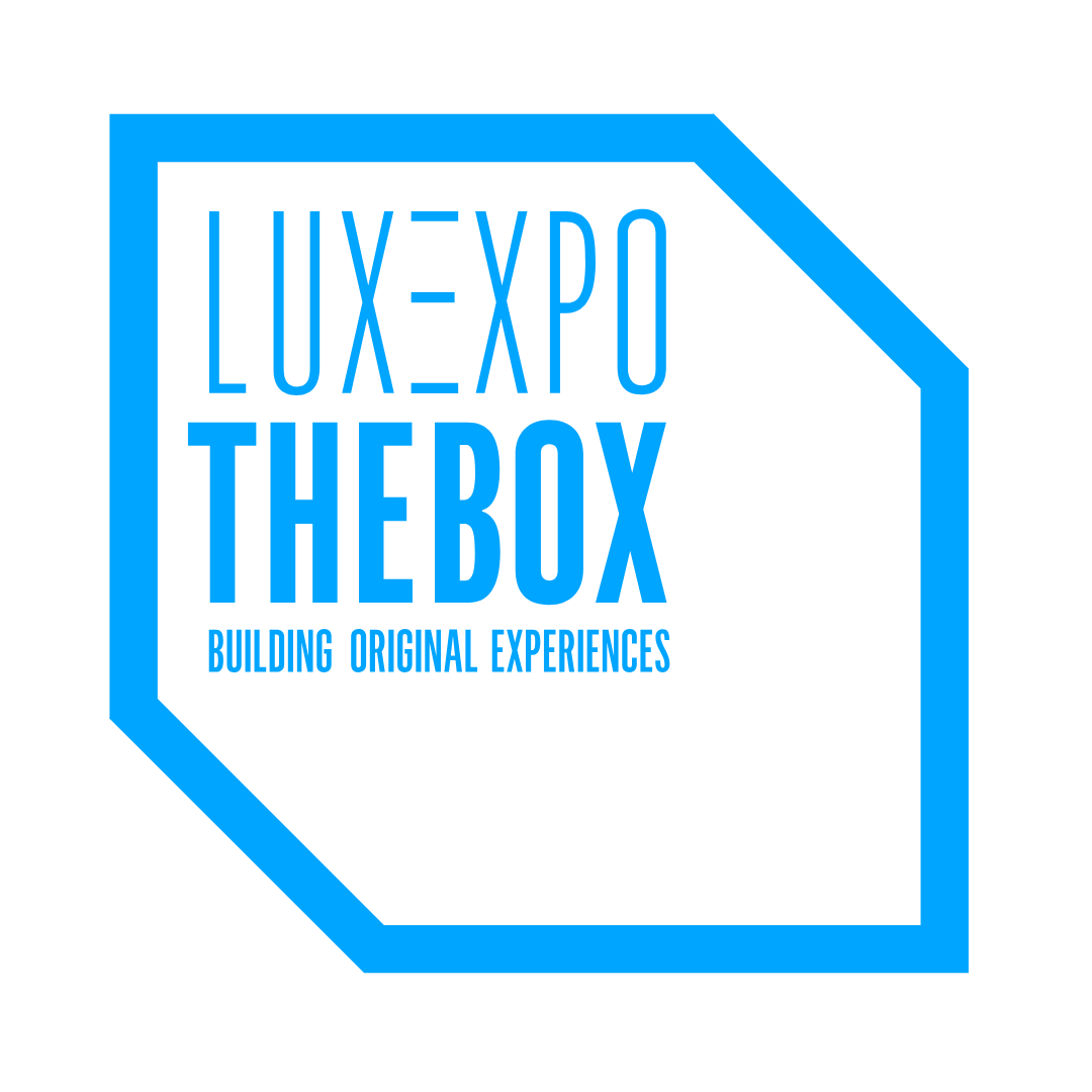 Logo luxexpo bleu